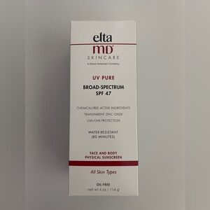 EltaMD UV Pure sunscreen SPF 47 4oz